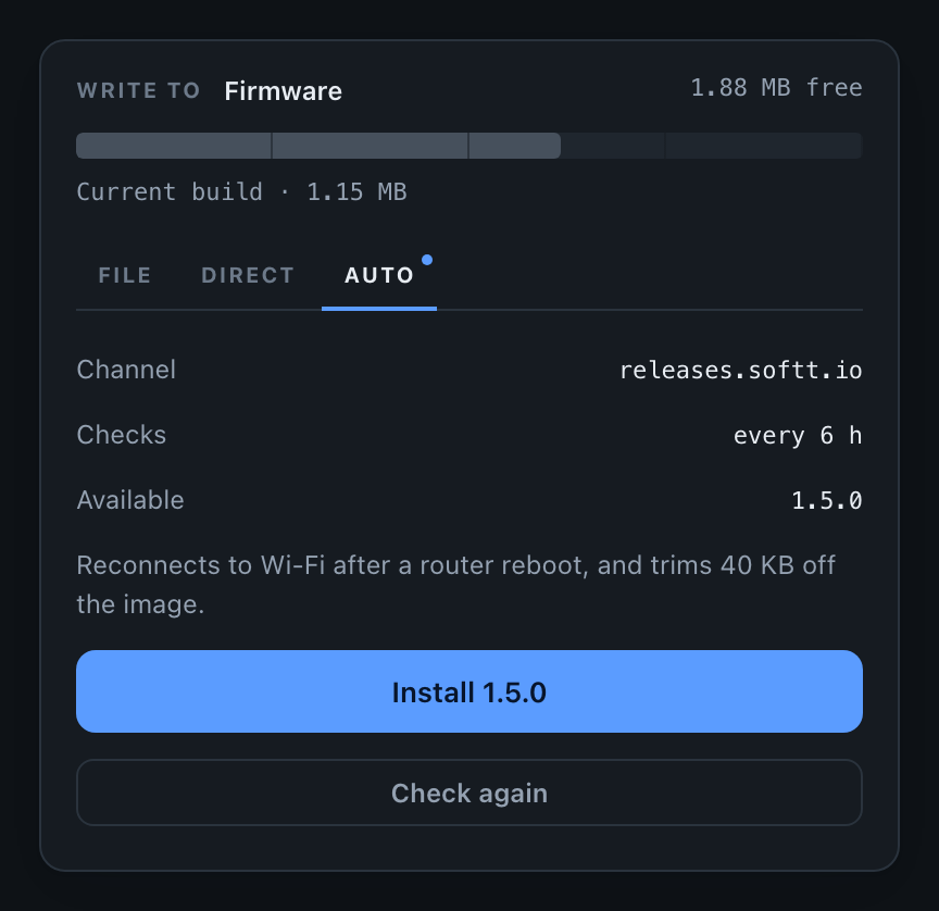 Update Channel